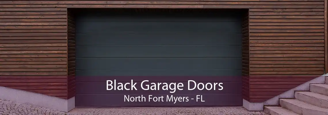 Black Garage Doors North Fort Myers - FL