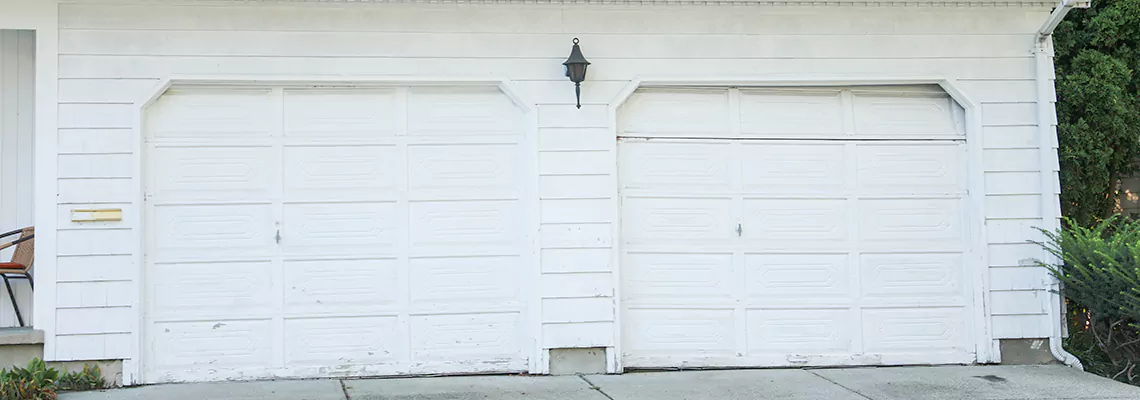 Roller Garage Door Dropped Down Replacement in North Fort Myers, FL