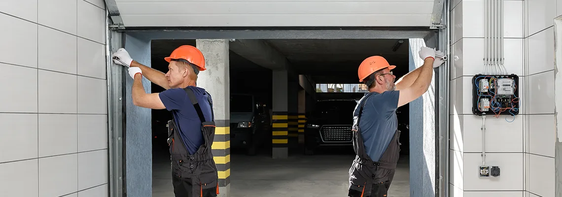 Wooden Garage Door Frame Repair in North Fort Myers, Florida