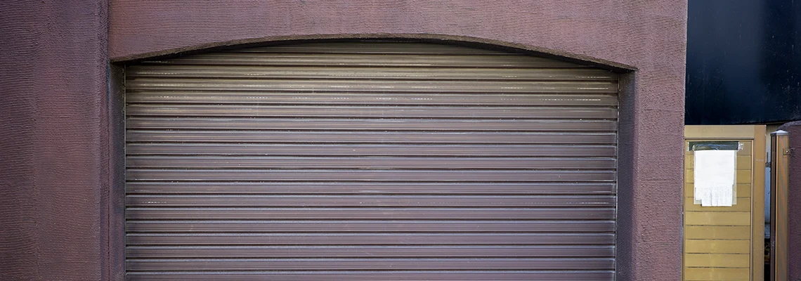 Fallen Garage Door Worn Rollers Replacement in North Fort Myers, Florida